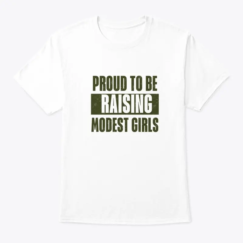 Proud to be raising modest girls