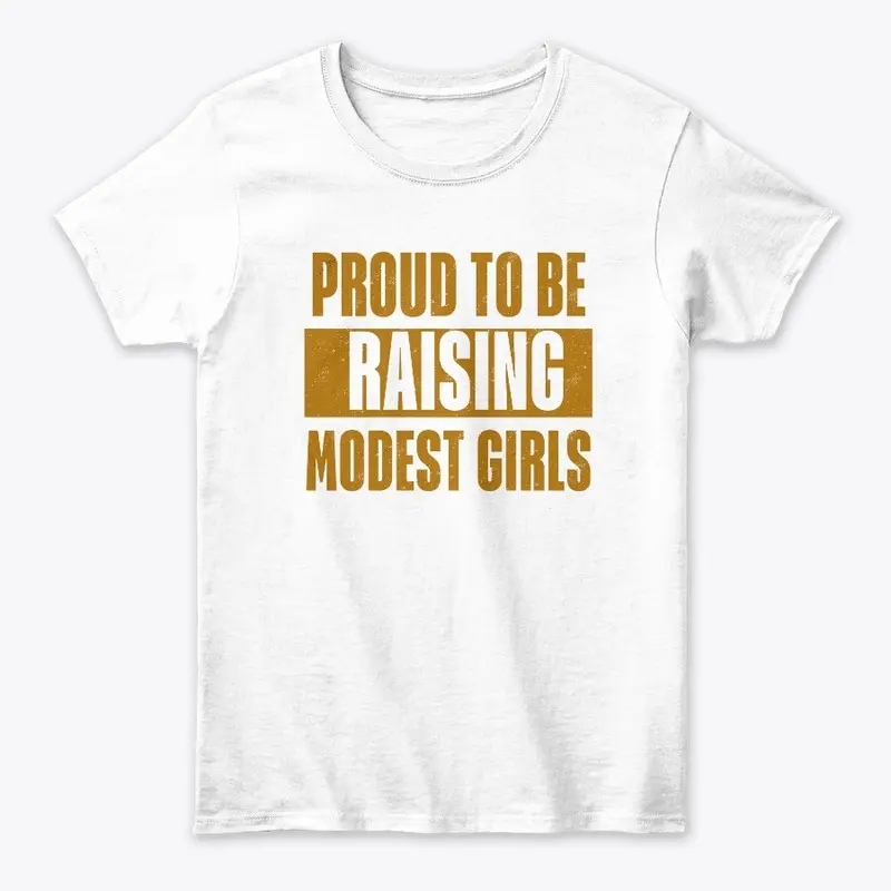 Proud to be raising modest girl