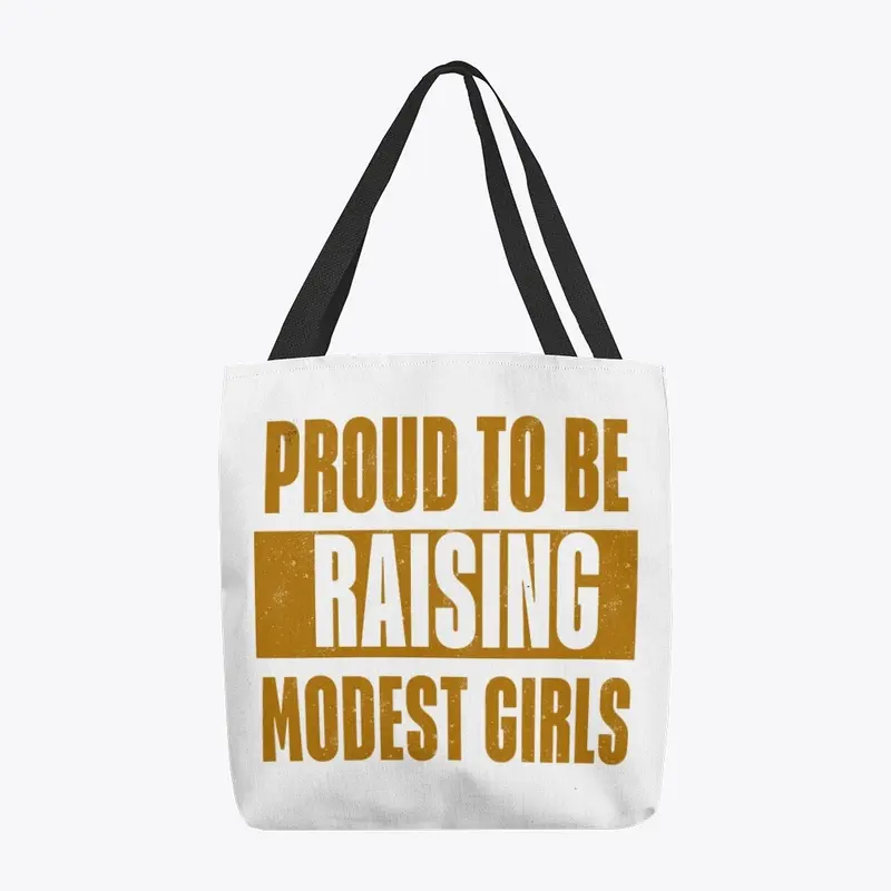 Proud to be raising modest girl